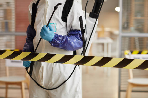 Professional Biohazard Cleanup technician working in Conway, FL